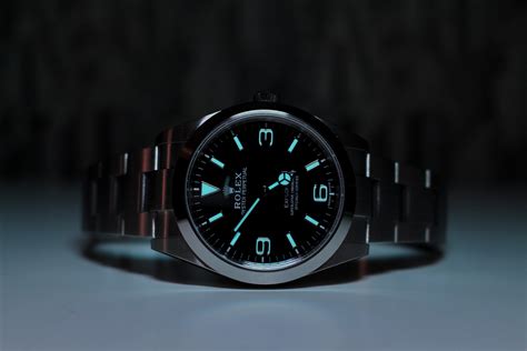 rolex explorer lume shot|rolex watch explorer lug to lug.